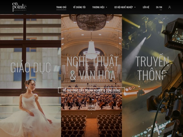 Screenshot enpointe.com.vn