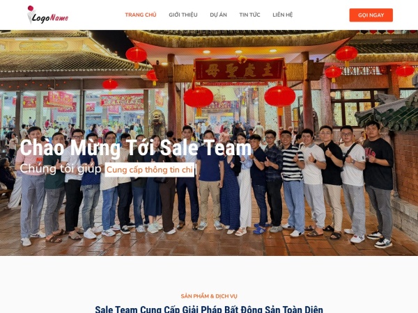 Screenshot saleteam.vn
